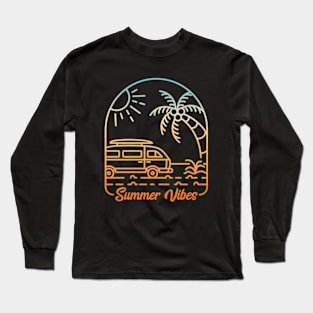 Summer-Vibes-Only Long Sleeve T-Shirt